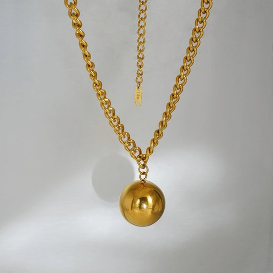 Ball Cuban Necklace