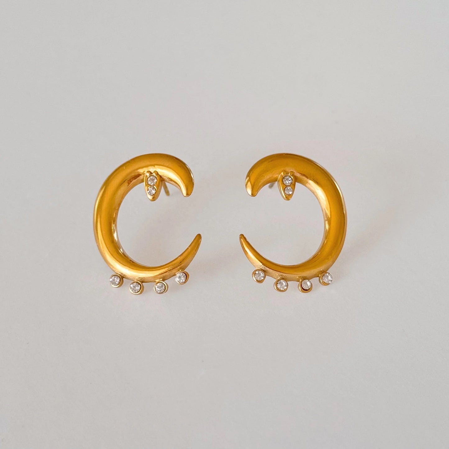 Moon C Earring