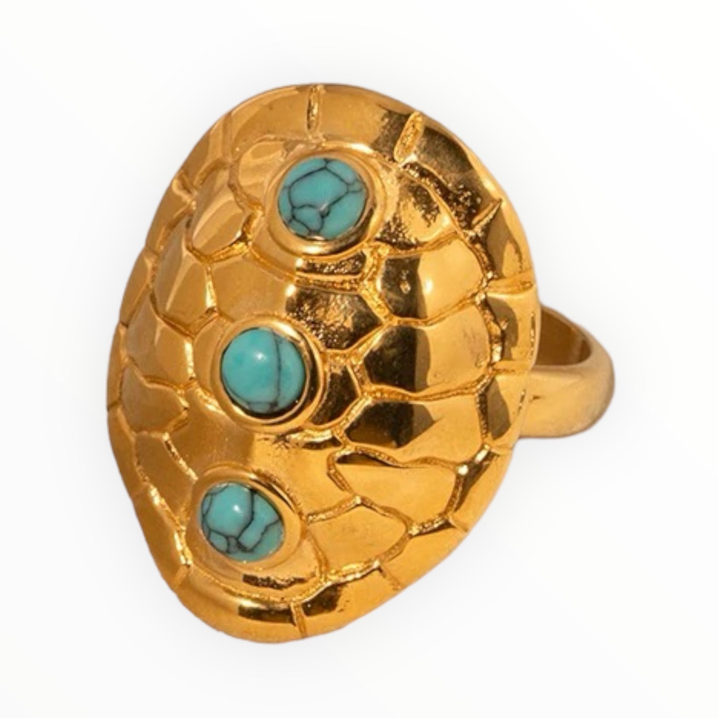 Turtle Turquoise Ring