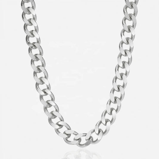 Cuban Silver Necklace