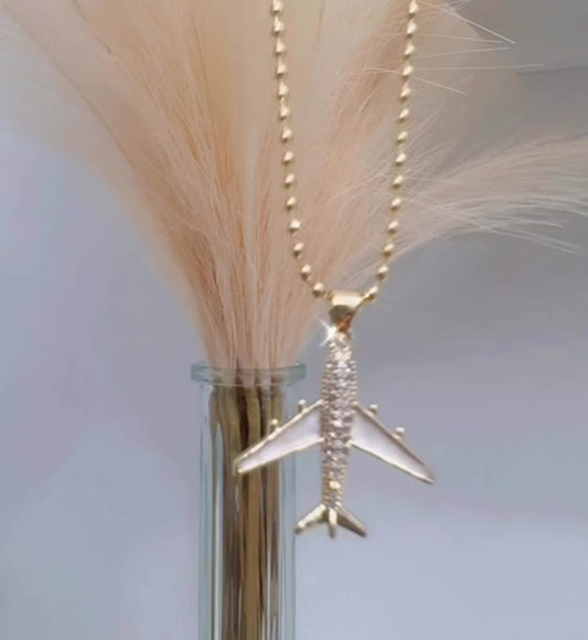 Luxury Airplane Necklace